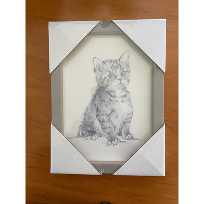 “paws for thought” - a5 framed print by gracie tapner - spoons home & living home&living materials