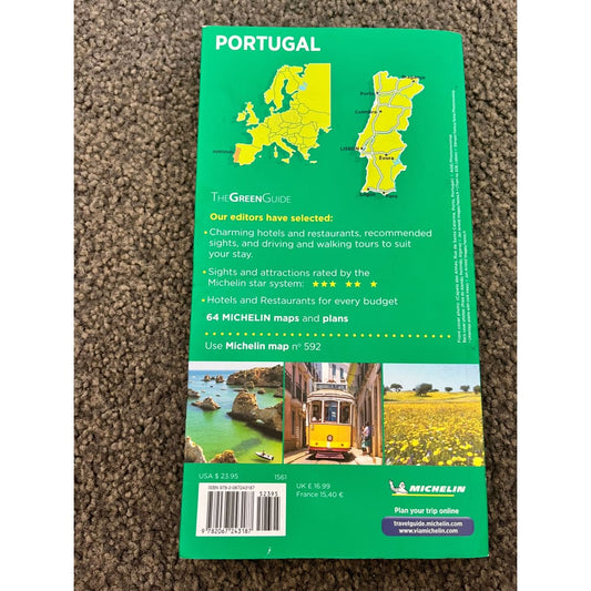 Michelin green guide: portugal - print books condition: used printed media