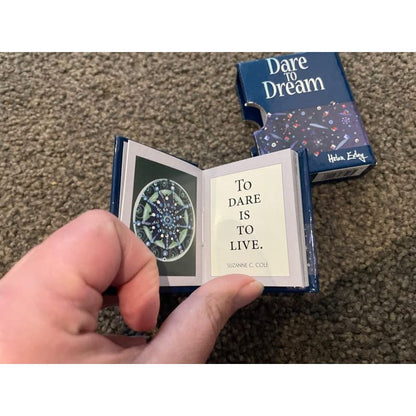 Dare to dream mini giftbook - helen exley - greeting card organizers books - stationery stationery