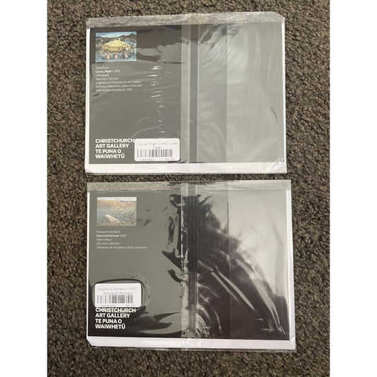 2x christchurch art gallery blank cards - greeting card organizers greeting cards - seasonal & holidays decorations