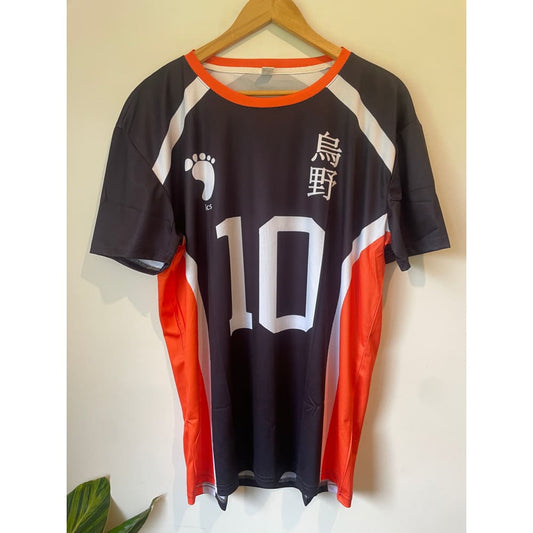 Haikyuu shoyo hinata jersey tee - s - t-shirts anime - tee anime