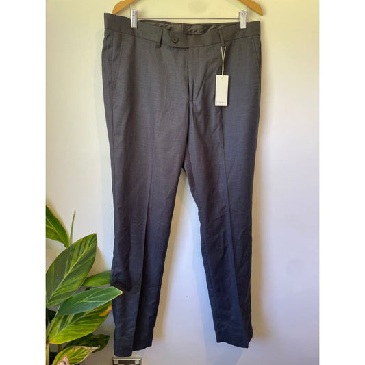 Hallenstein brothers size 92 slim charcoal trouser rrp $79.99 - trousers bottom women’s apparel