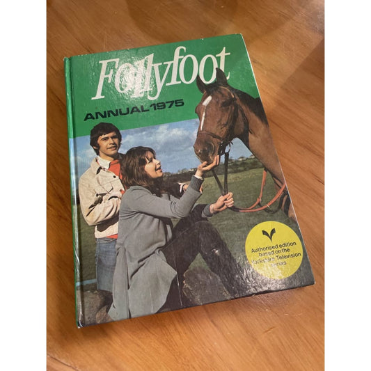 Follyfoot annual 1975 - print books book - children’s - condition: used - fiction printed media