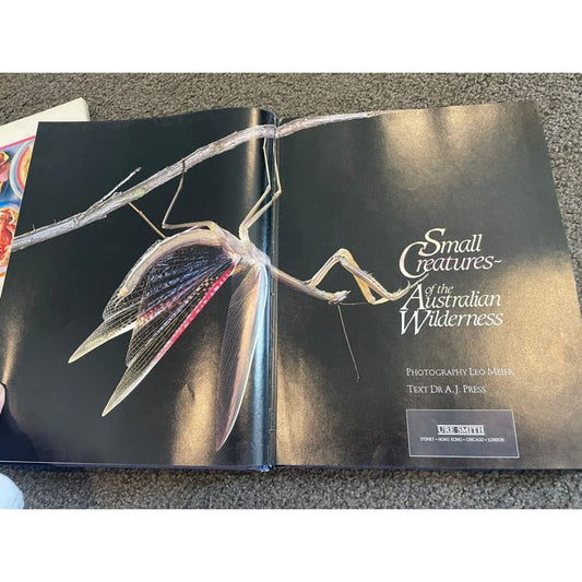 Small creatures of the australian wilderness - ure smith - print books book - nature printed media