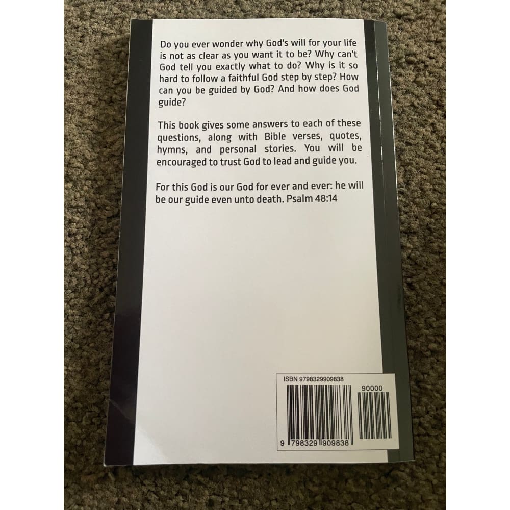 He leadeth me: trusting god to guide by emily van rijn - print books printed media