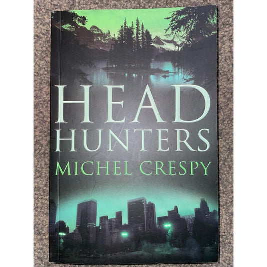 Head hunters - michel crespy - print books book - condition: used - fiction - literature printed media