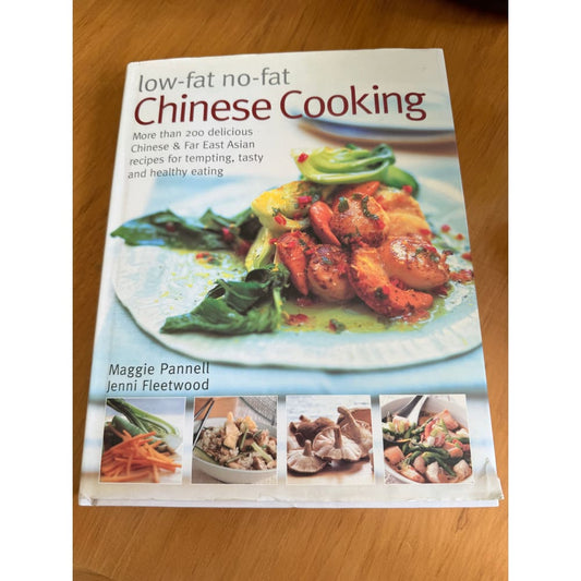Low-fat no-fat chinese cooking by maggie pannell and jenni fleetwood - print books condition: used printed media