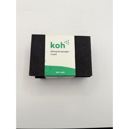 4 pack koh diamond sponges - sponges & scouring pads home&living materials
