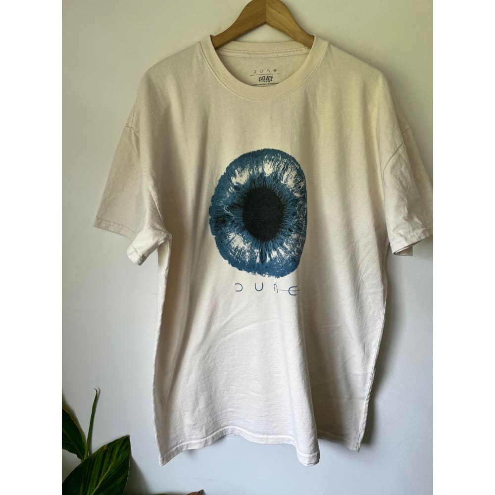 Goat crew x dune size m ’fear’ heavyweight t-shirt - t-shirts condition: used men’s apparel