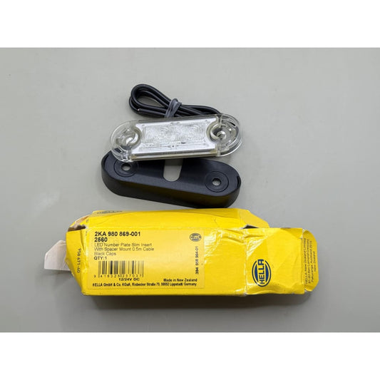 Hella 2ka 960 066-001 license plate lamp - motor vehicle lighting car accessories & parts