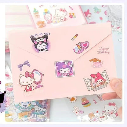 Hello kitty & friends stickers - stuffed animals crafts