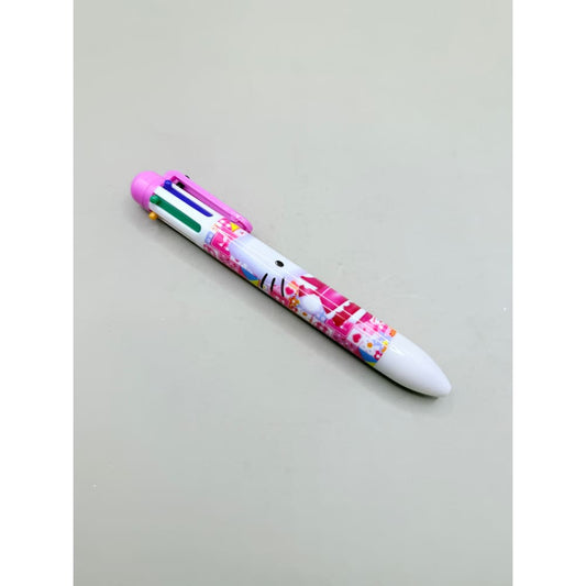 Hello kitty multi-color retractable ballpoint pen - ballpoint pens stationery