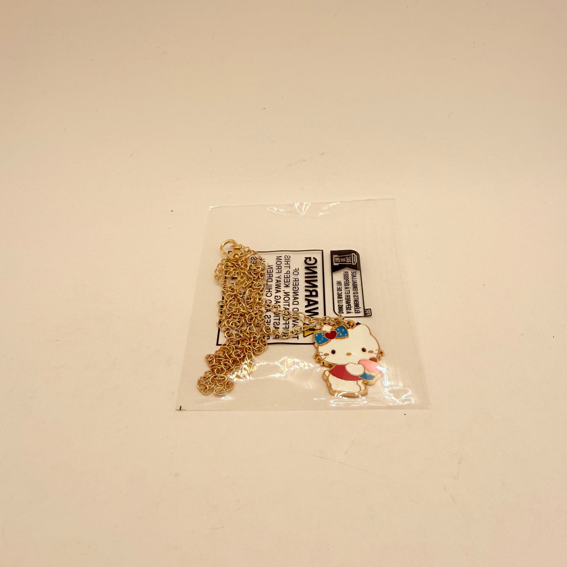 Hello kitty scarf charm necklace - necklaces toys