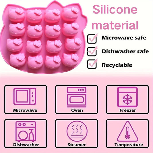 Hello kitty silicone mould - ice cube trays home&living materials