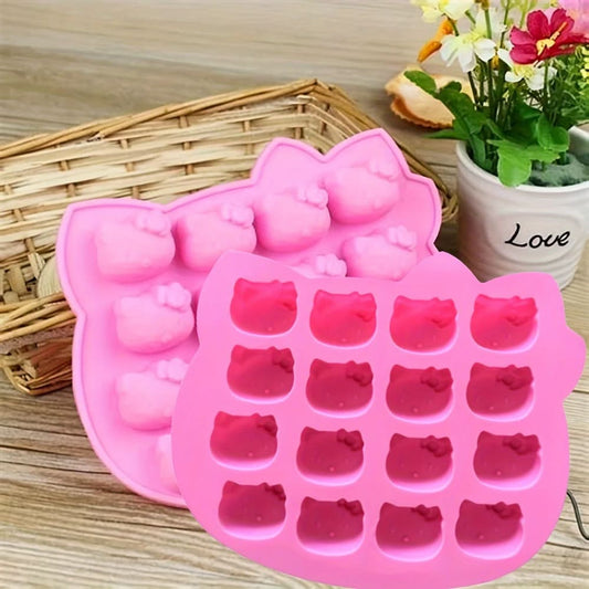 Hello kitty silicone mould - ice cube trays home&living materials