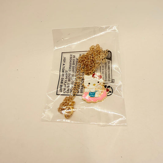 Hello kitty tea party charm necklace - necklaces toys