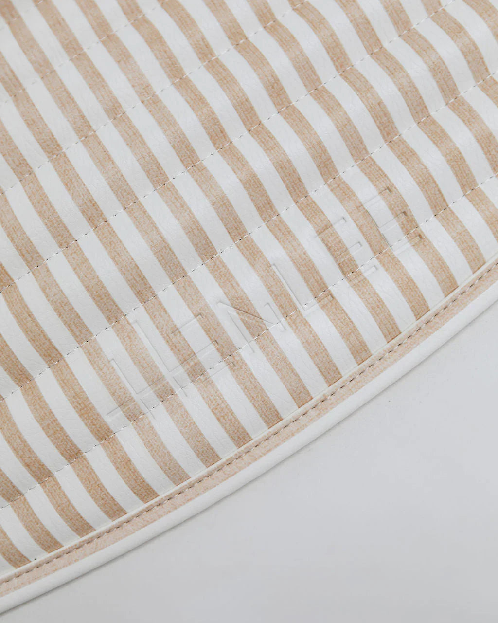 Henlee quilted play mat - fawn stripe - play mats baby essentials
