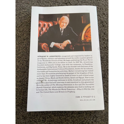 Mystery of the ages by herbert w. Armstrong - print books printed media