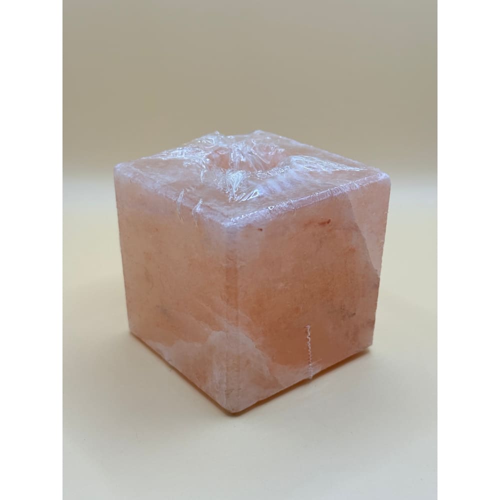 Salt tea light cube - candle holders home&living materials