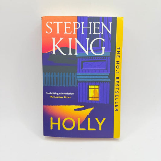Holly by stephen king - print books what’s new printed media