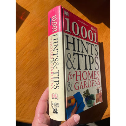 Dk readers digest 10,001 hints & tips for homes & gardens - print books book - condition: used - diy - non-fiction