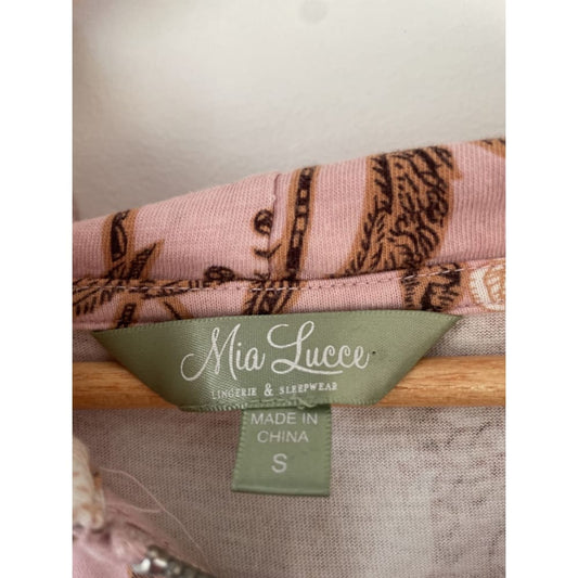 Mia lucci size s cotton zip up hoodie - hoodies clothing & fashion - hoodie women’s apparel
