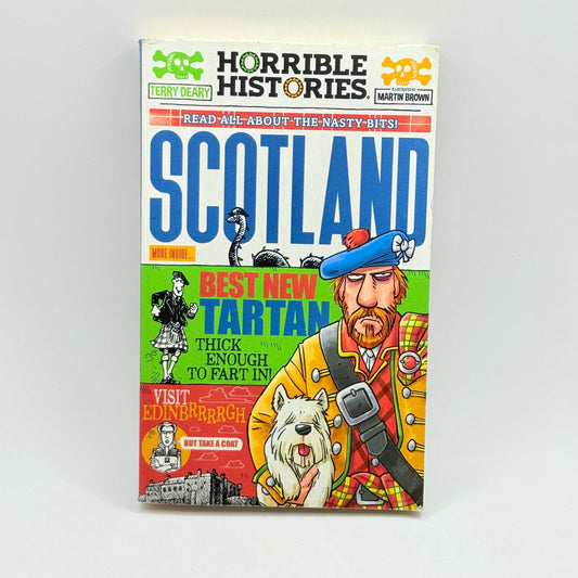 Horrible histories scotland by terry deary and martin brown - print books condition: used - what’s new printed media