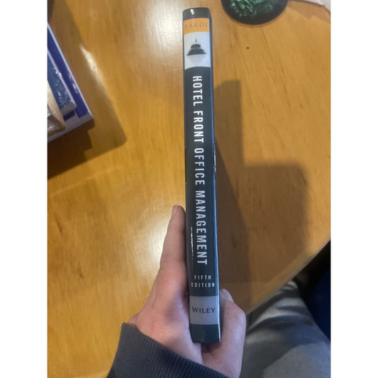 Hotel front office management - fifth edition - print books academic - book printed media