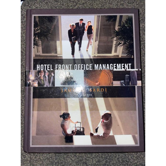 Hotel front office management 5th edition - james bardi - print books academic - book printed media