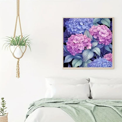 40x40cm hydrangea diamond art kit - art & craft kits crafts