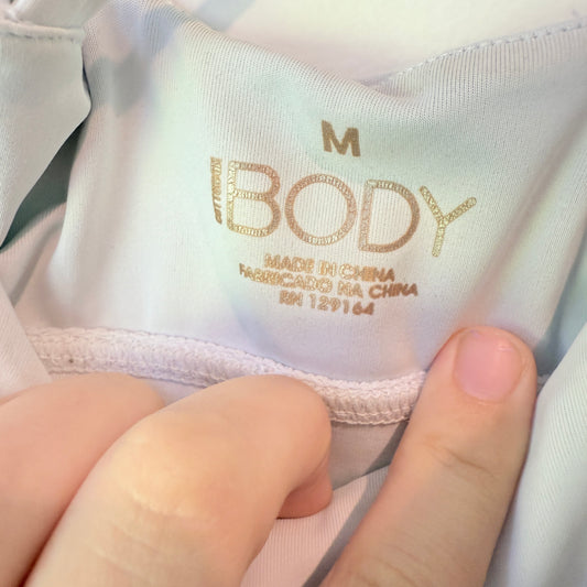 iBODY Strappy Back Sports Crop - Size M