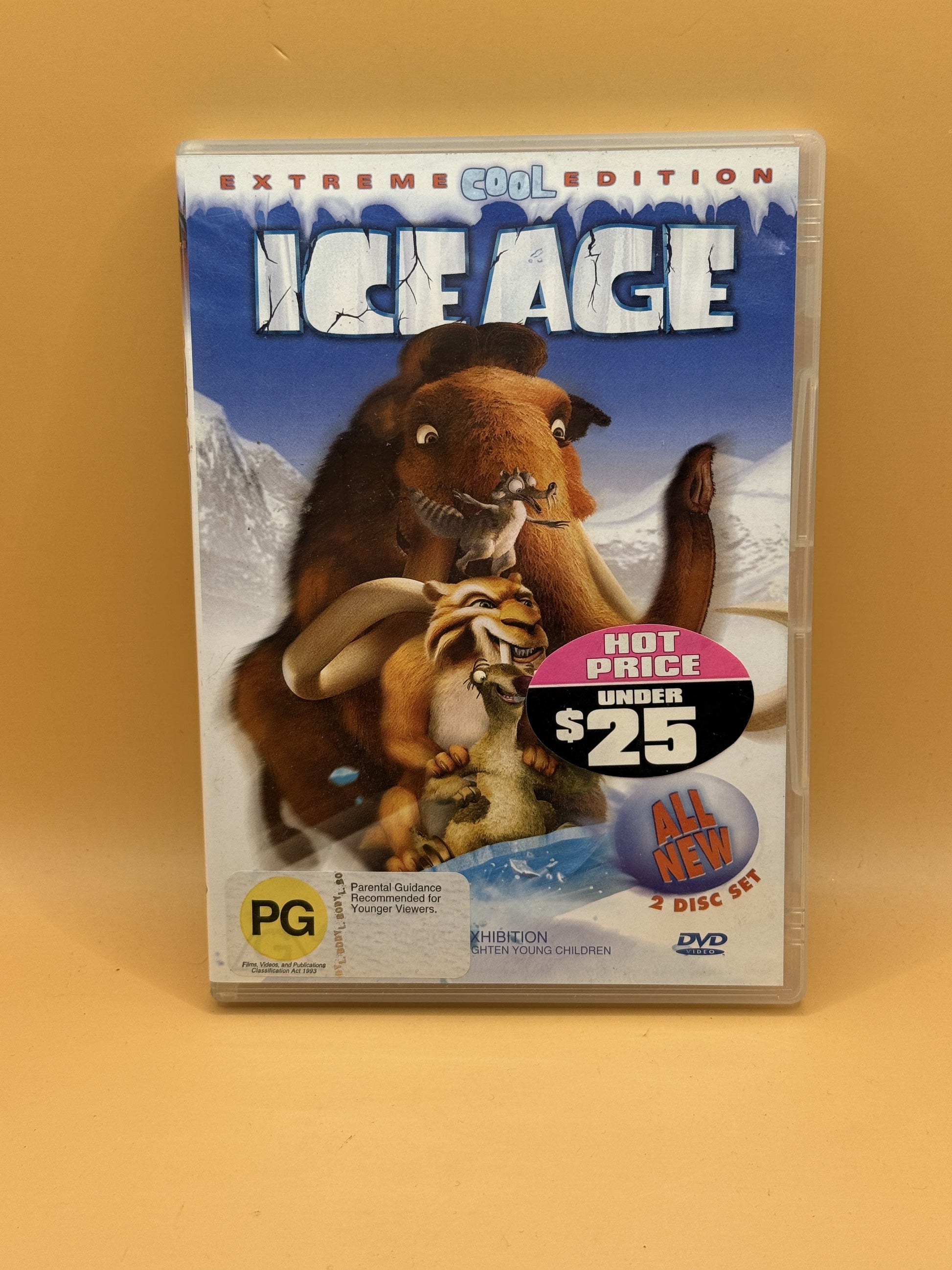 Ice Age Extreme Cool Edition 2-disc DVD front cover