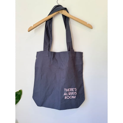 Duck island ice cream there’s always room tote in slate blue - tote bags accessories women’s shoes