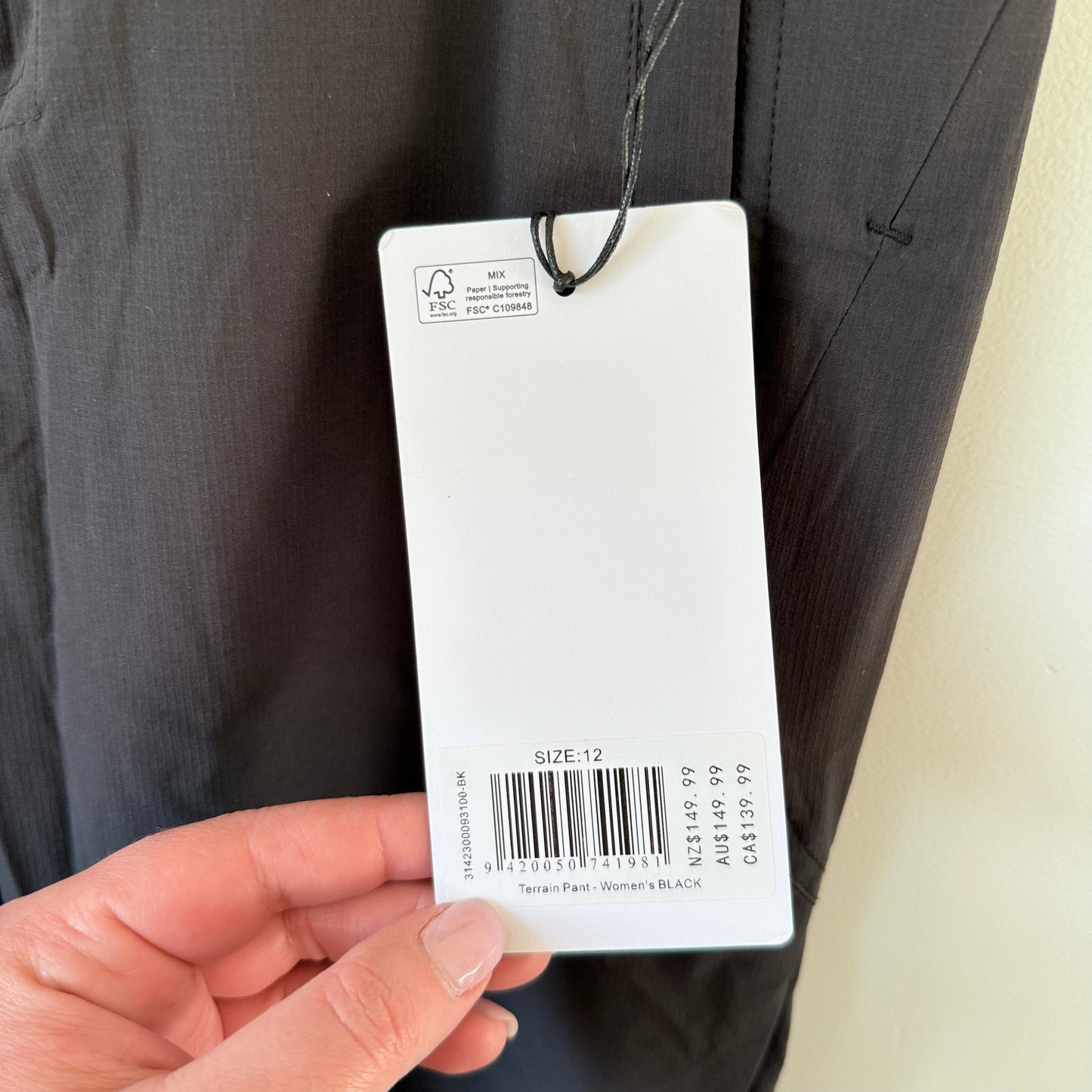 ilabb Terrain Women's Pants - Size 12