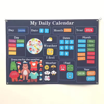 First Daily Calendar – 100x70cm