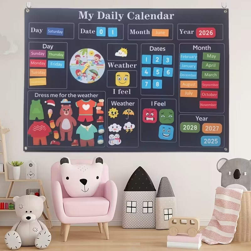First Daily Calendar – 100x70cm