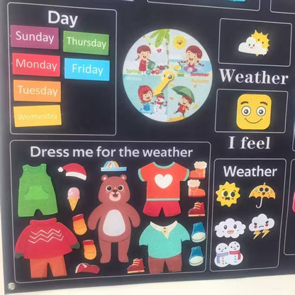 First Daily Calendar – 100x70cm