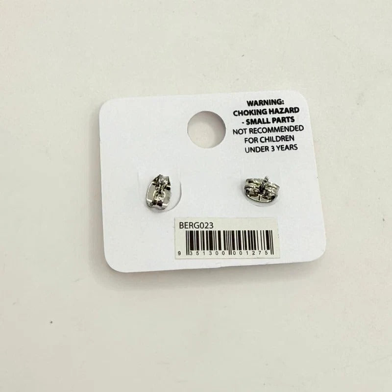 Pink Poppy Girls Purple Bunny Stud Earrings
