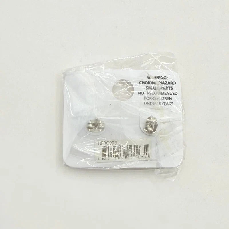 Pink Poppy Girls Cream Poodle Drop Earrings