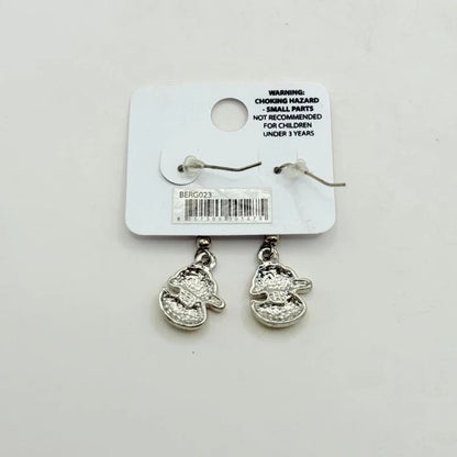 Pink Poppy Girls Green Pony Drop Earrings