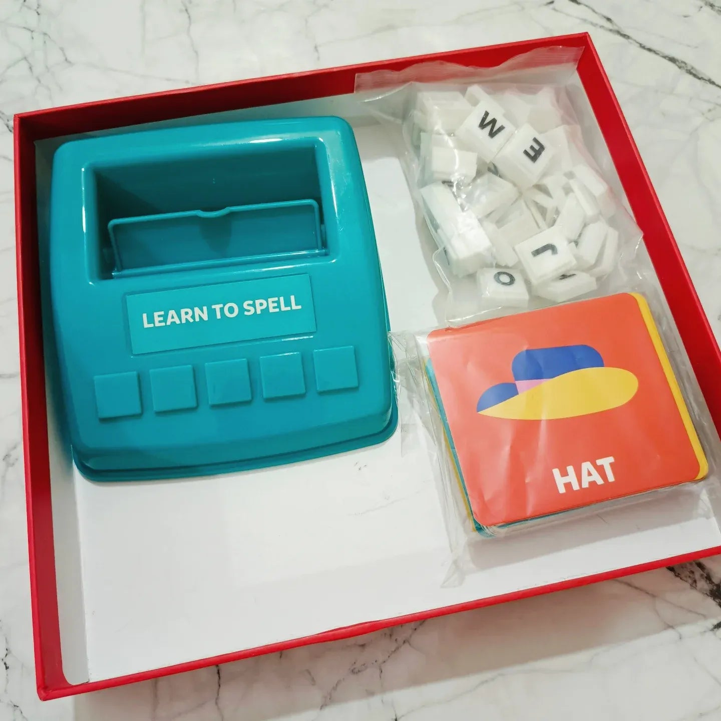 Learn to Spell Picture Recognition Game – 100 Word Cards Educational Set