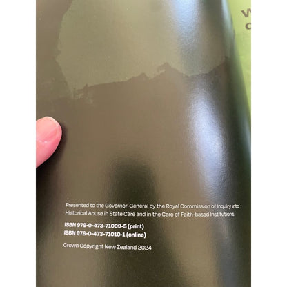 Whanaketia: through pain and trauma from darkness to light by the abuse in care royal commission of inquiry - books