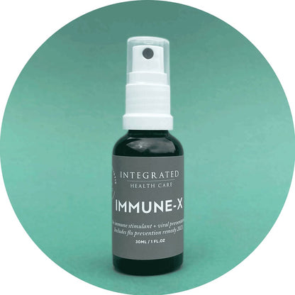 Integrated health care immune-x 2024 formula – 25ml homeopathic support (brand new & sealed) - herbal supplements