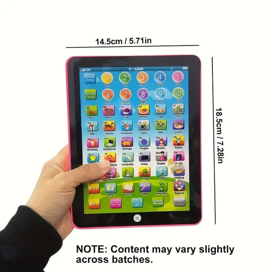 Interactive english learning pad (pink) - educational toys educational - kids - toys toys