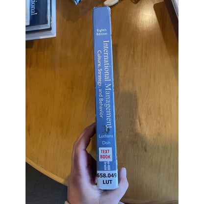 International management: culture strategy and behaviour - eighth edition - print books book - business - condition: