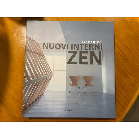 Nuovi interni zen - la casa d’oggi (stunning italian design book) - print books book - condition: used - design printed