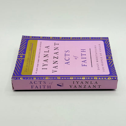Iyanla vanzant - acts of faith daily meditations for a purposeful life - print books what’s new printed media