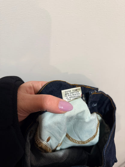 J Brand Lovestory jeans size 23 material label