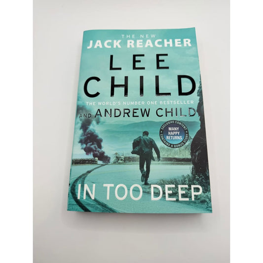 In too deep by lee child and andrew child - print books printed media