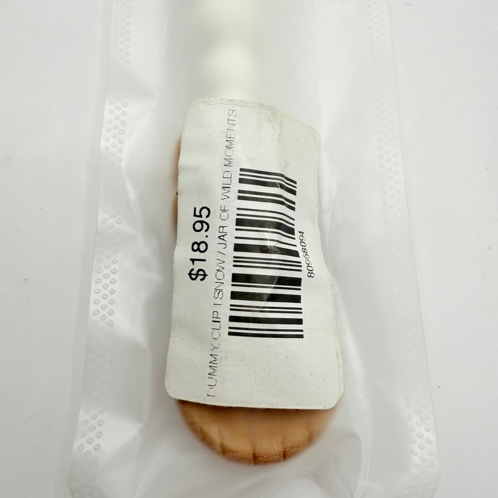 Jar of wild moments dummy clip - snow white rrp $18.95 - clips